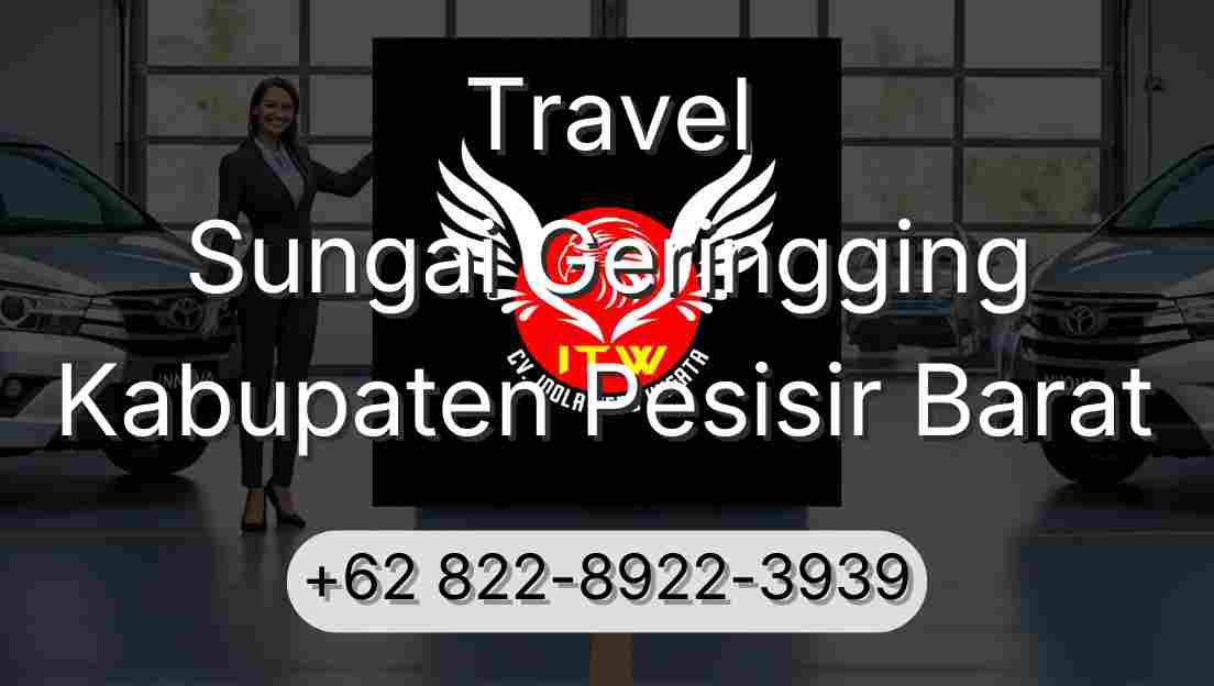 Travel Sungai Geringging Kabupaten Pesisir Barat