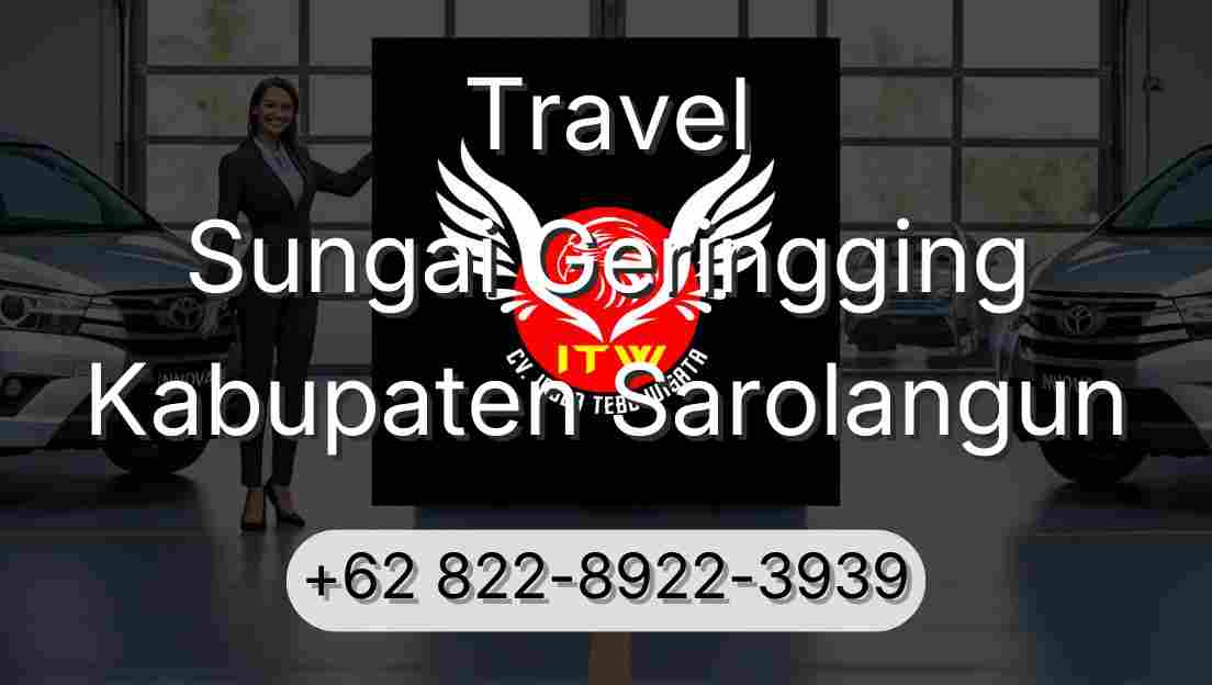Travel Sungai Geringging Kabupaten Sarolangun