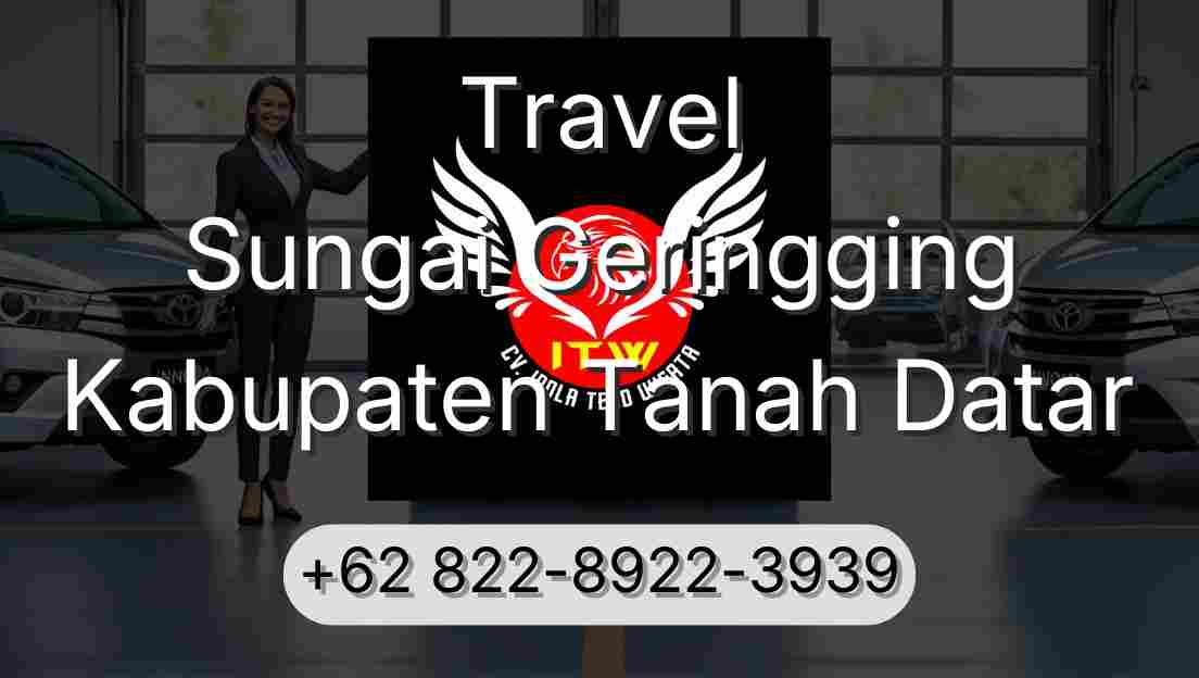 Travel Sungai Geringging Kabupaten Tanah Datar