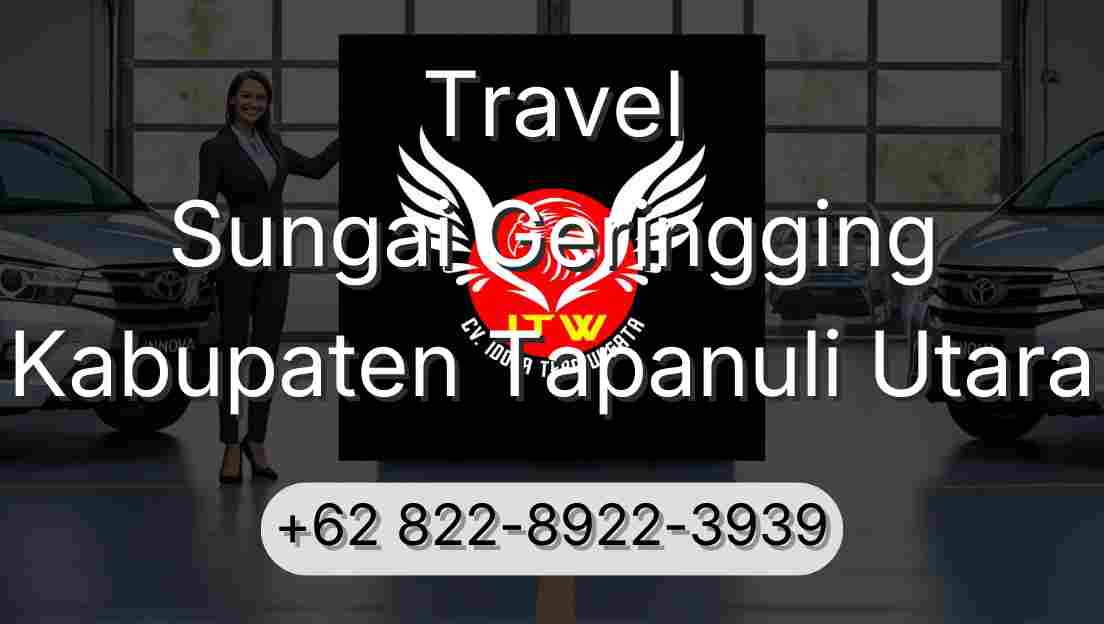 Travel Sungai Geringging Kabupaten Tapanuli Utara
