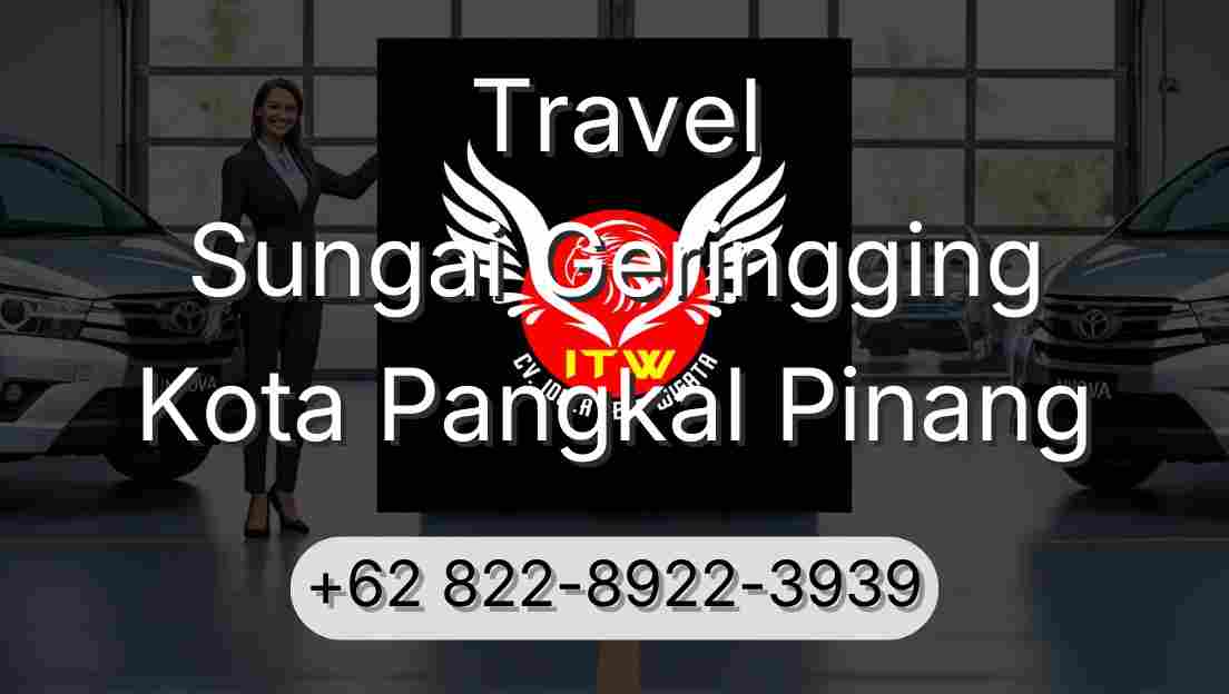 Travel Sungai Geringging Kota Pangkal Pinang