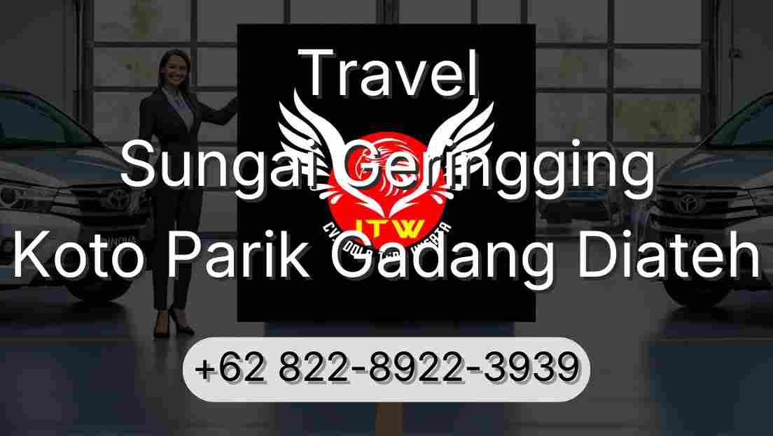 Travel Sungai Geringging Koto Parik Gadang Diateh