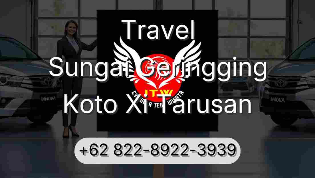 Travel Sungai Geringging Koto Xi Tarusan