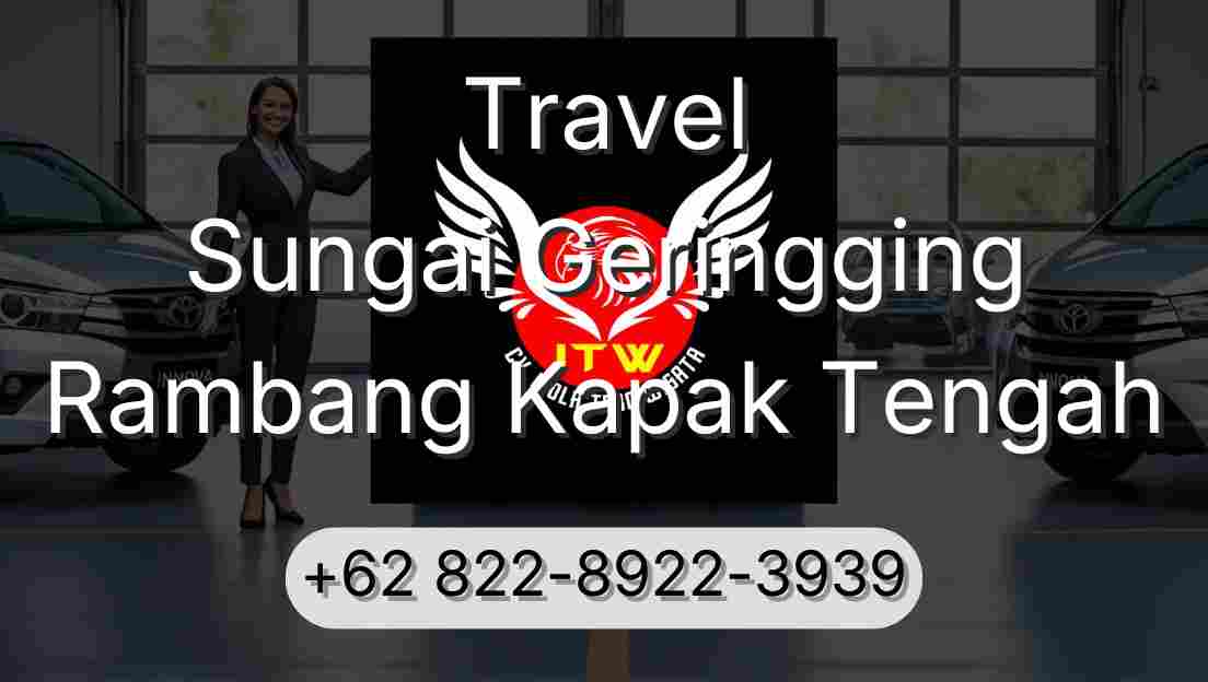 Travel Sungai Geringging Rambang Kapak Tengah
