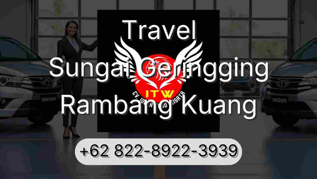 Travel Sungai Geringging Rambang Kuang