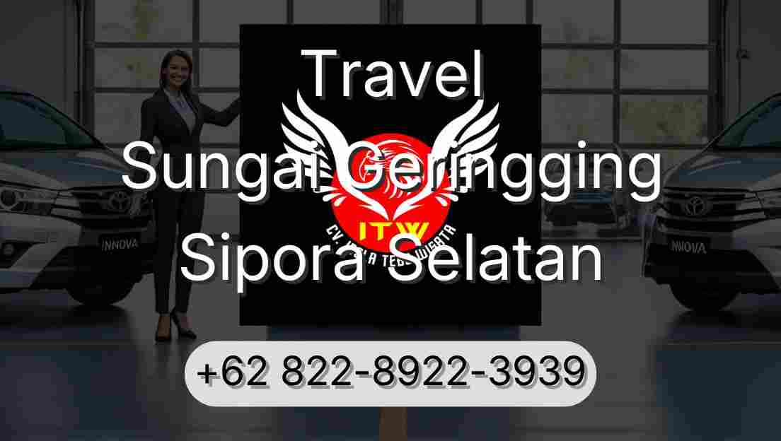 Travel Sungai Geringging Sipora Selatan