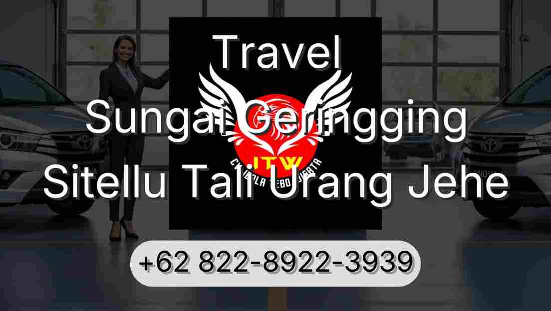 Travel Sungai Geringging Sitellu Tali Urang Jehe