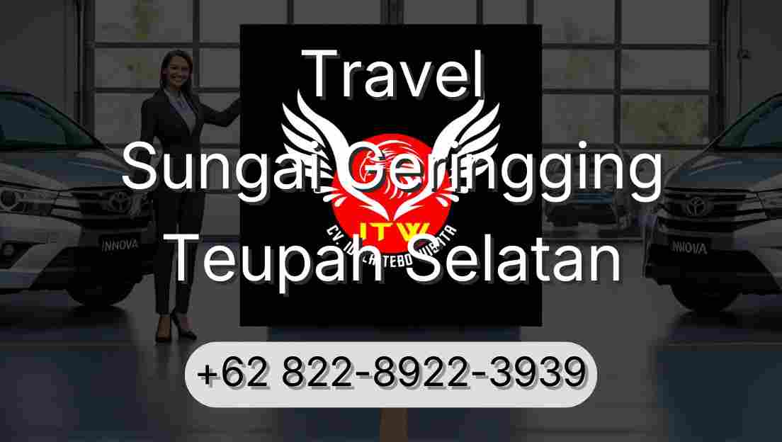 Travel Sungai Geringging Teupah Selatan