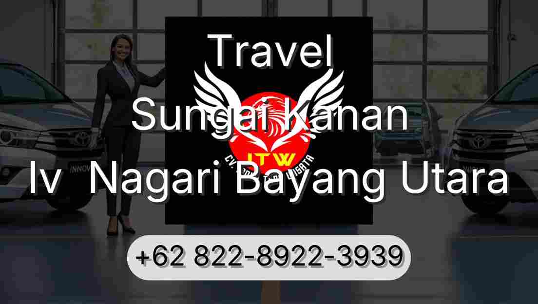 Travel Sungai Kanan Iv  Nagari Bayang Utara