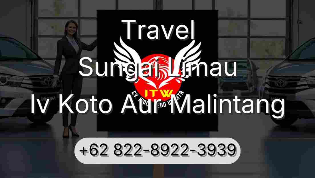 Travel Sungai Limau Iv Koto Aur Malintang