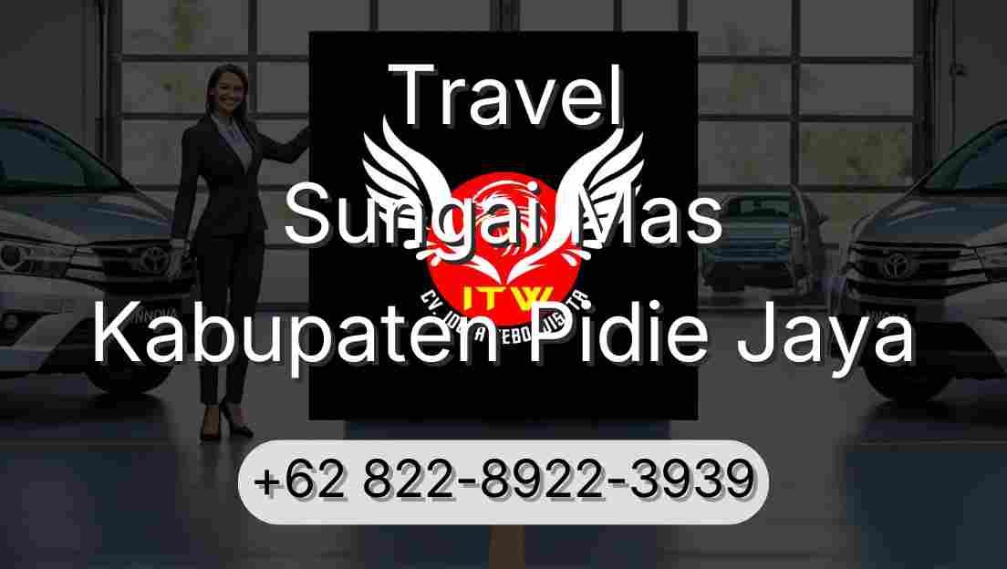 Travel Sungai Mas Kabupaten Pidie Jaya
