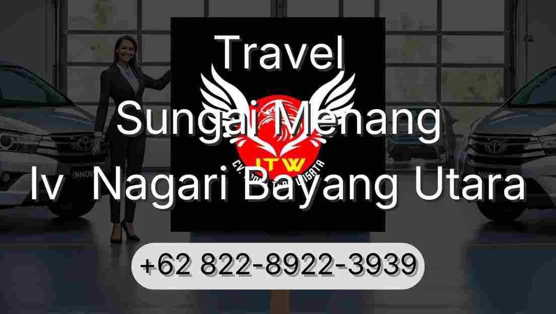 Travel Sungai Menang Iv  Nagari Bayang Utara