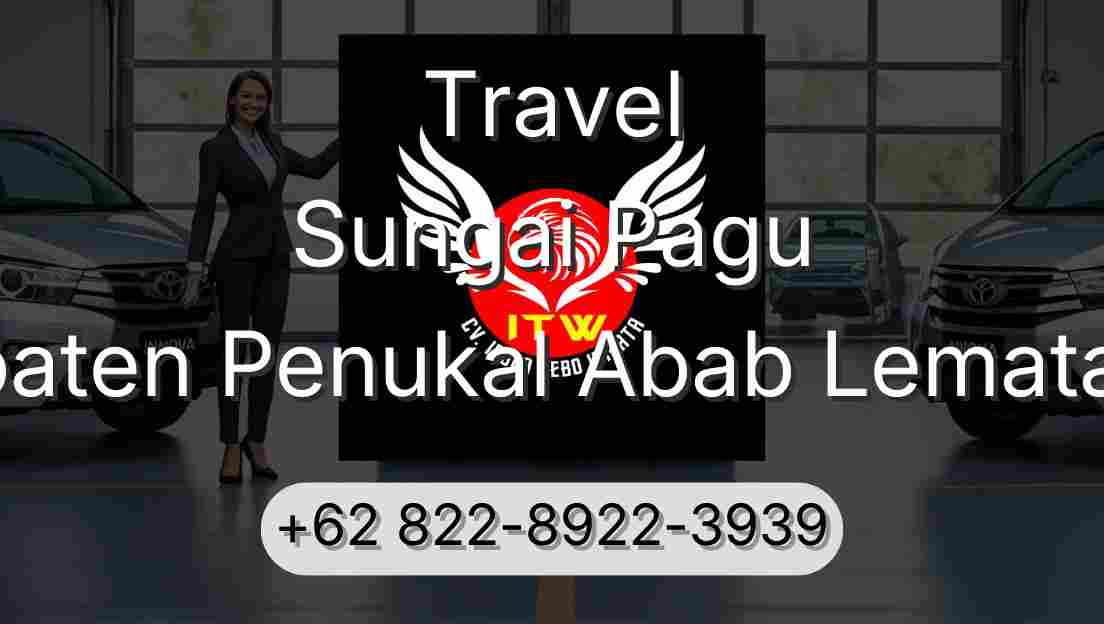 Travel Sungai Pagu Kabupaten Penukal Abab Lematang Ilir