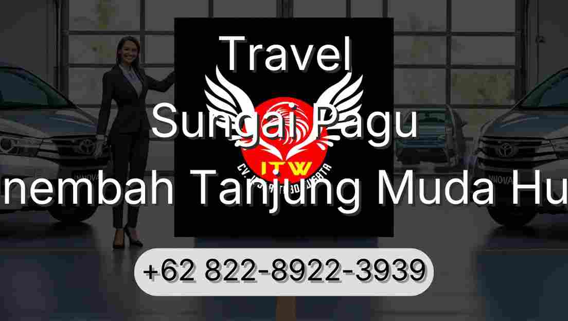Travel Sungai Pagu Sinembah Tanjung Muda Hulu