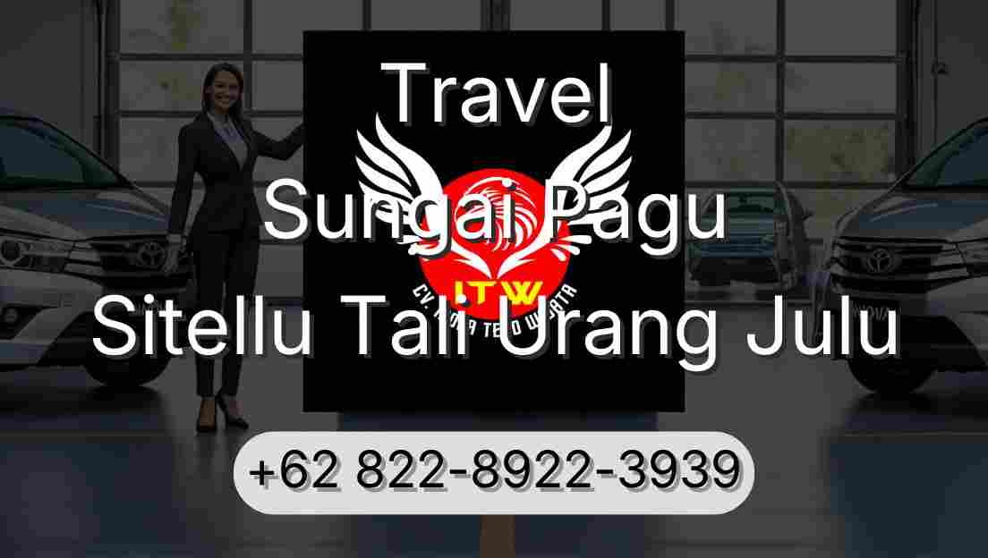 Travel Sungai Pagu Sitellu Tali Urang Julu