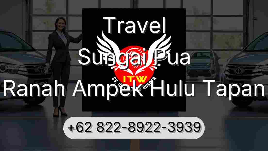 Travel Sungai Pua Ranah Ampek Hulu Tapan