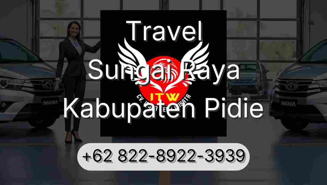 Travel Sungai Raya Kabupaten Pidie