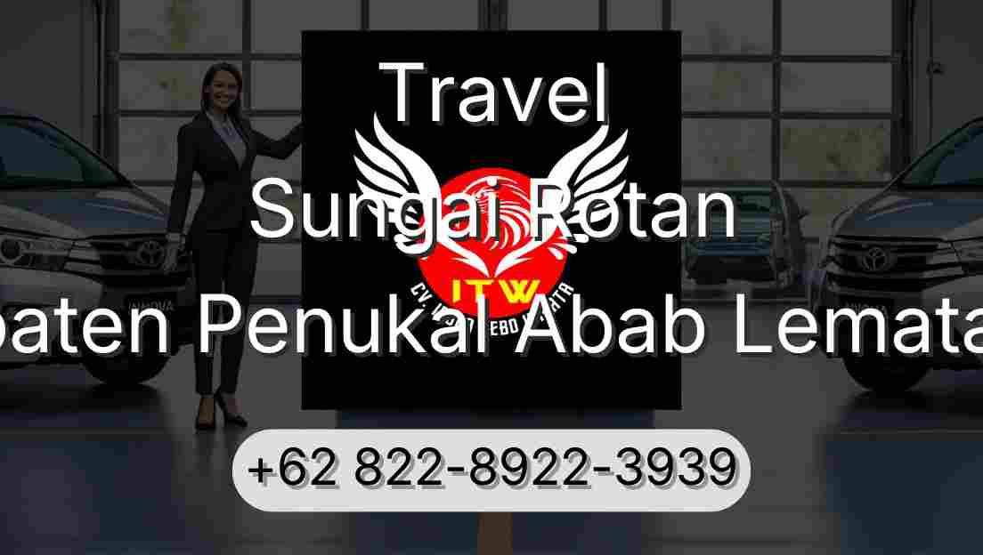 Travel Sungai Rotan Kabupaten Penukal Abab Lematang Ilir