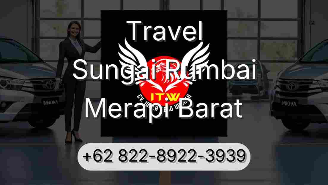 Travel Sungai Rumbai Merapi Barat