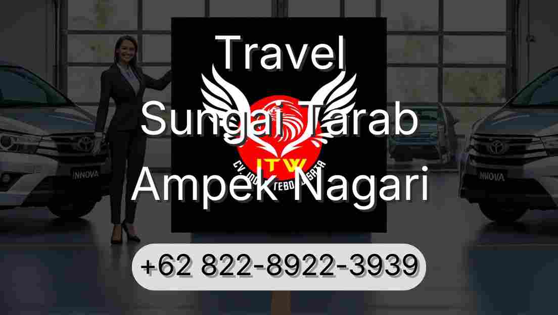 Travel Sungai Tarab Ampek Nagari