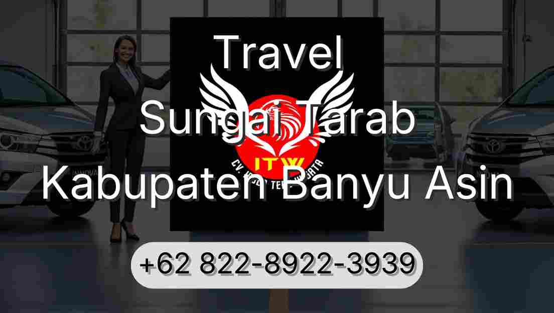 Travel Sungai Tarab Kabupaten Banyu Asin