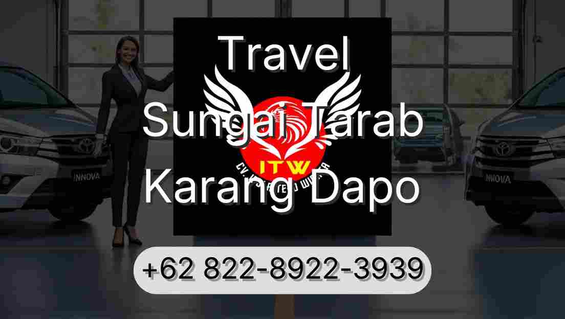 Travel Sungai Tarab Karang Dapo