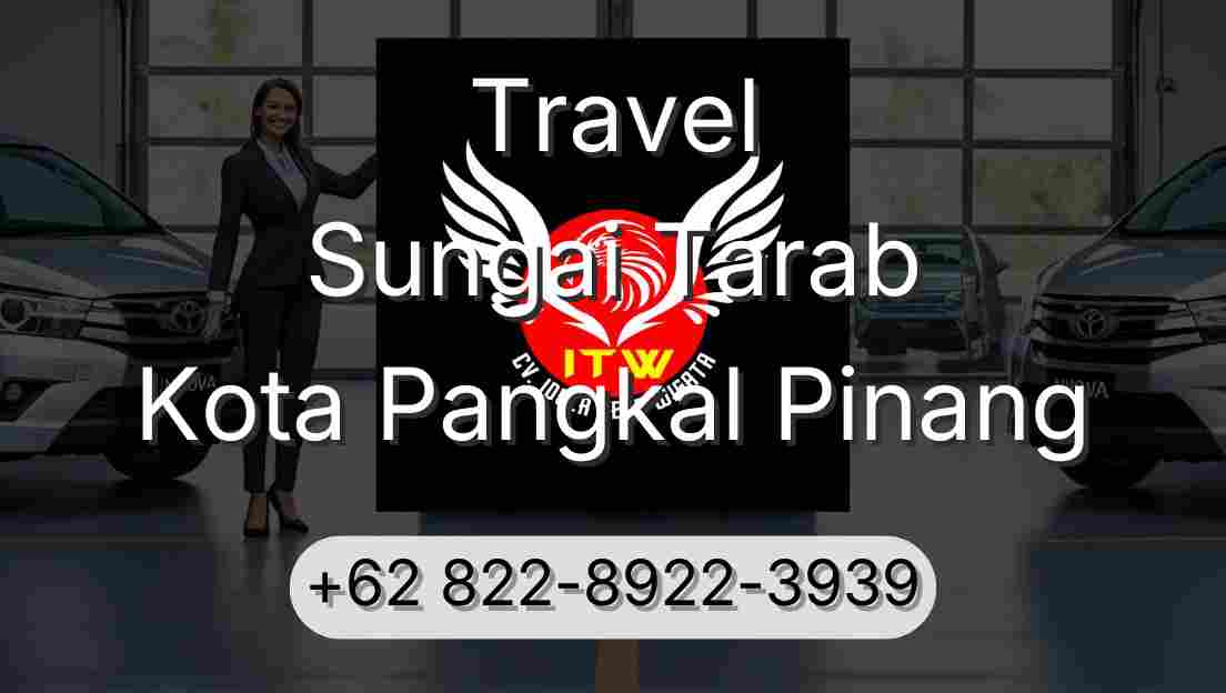 Travel Sungai Tarab Kota Pangkal Pinang