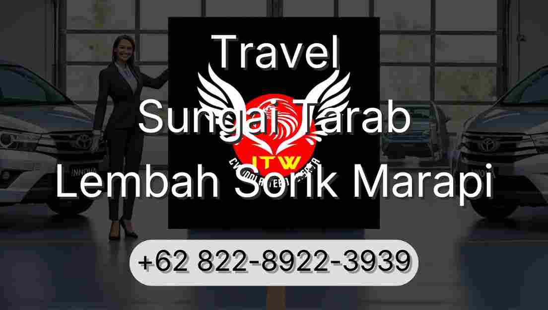 Travel Sungai Tarab Lembah Sorik Marapi