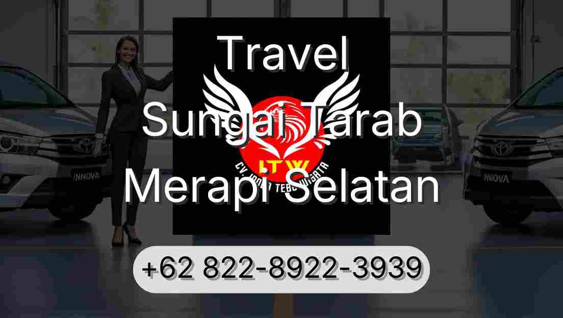 Travel Sungai Tarab Merapi Selatan