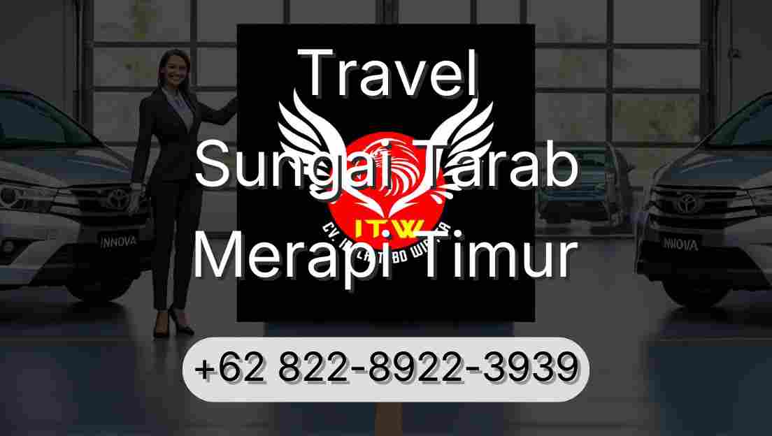 Travel Sungai Tarab Merapi Timur