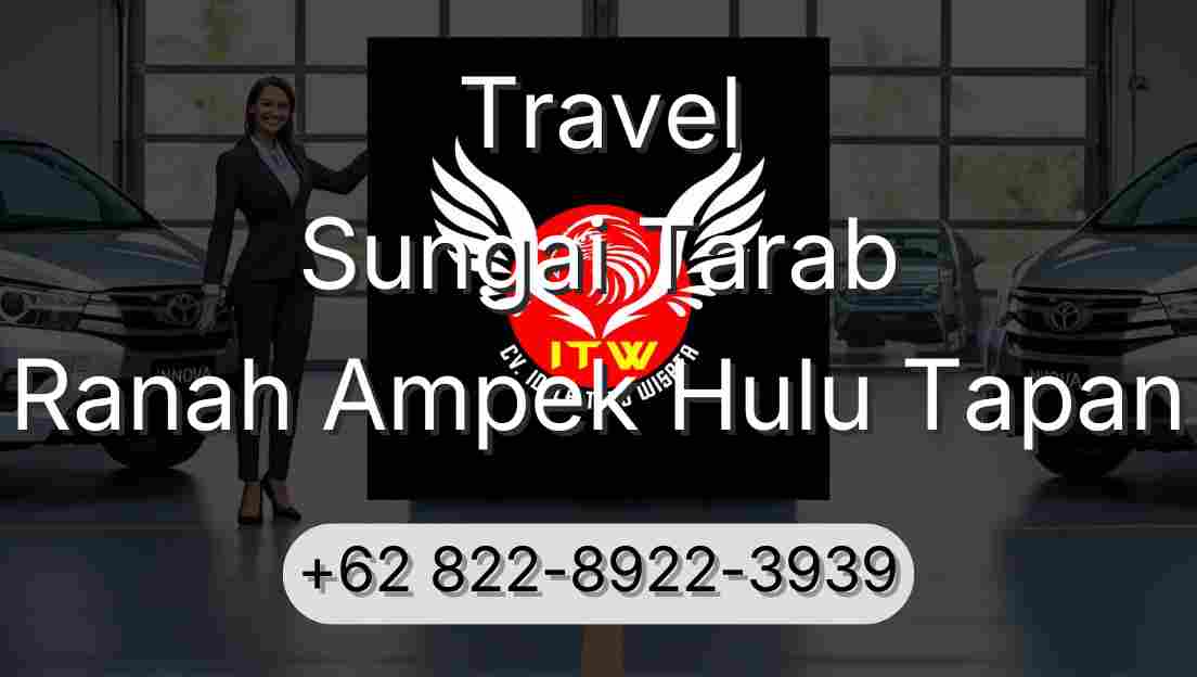 Travel Sungai Tarab Ranah Ampek Hulu Tapan