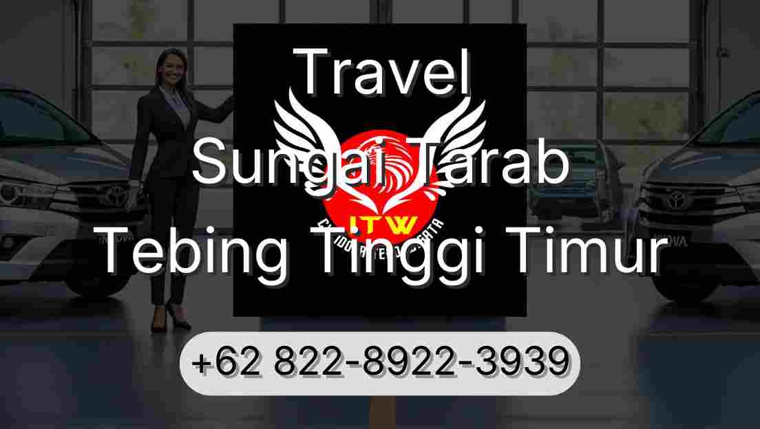 Travel Sungai Tarab Tebing Tinggi Timur