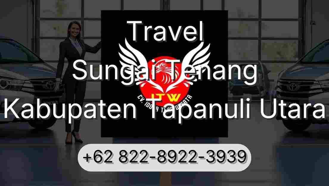 Travel Sungai Tenang Kabupaten Tapanuli Utara