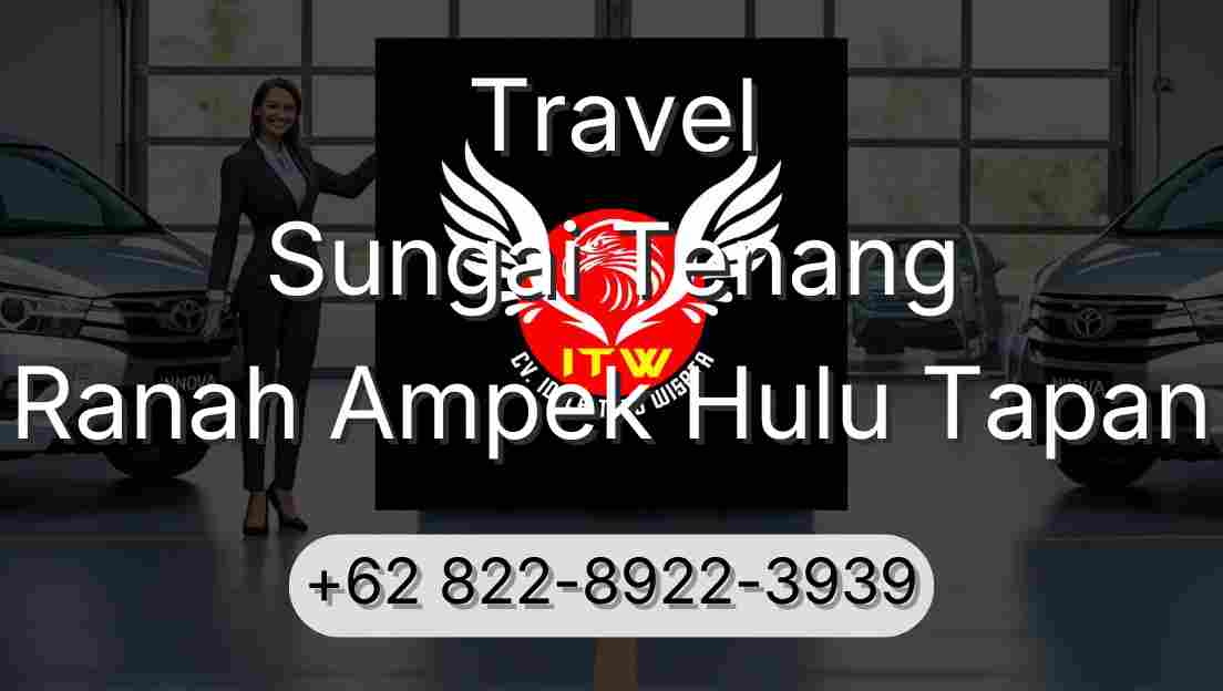 Travel Sungai Tenang Ranah Ampek Hulu Tapan