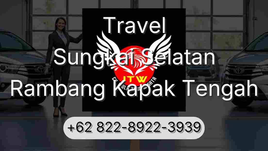 Travel Sungkai Selatan Rambang Kapak Tengah