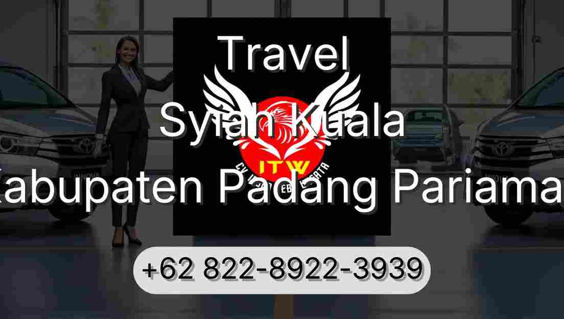 Travel Syiah Kuala Kabupaten Padang Pariaman