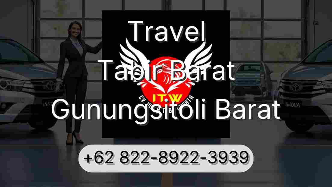 Travel Tabir Barat Gunungsitoli Barat
