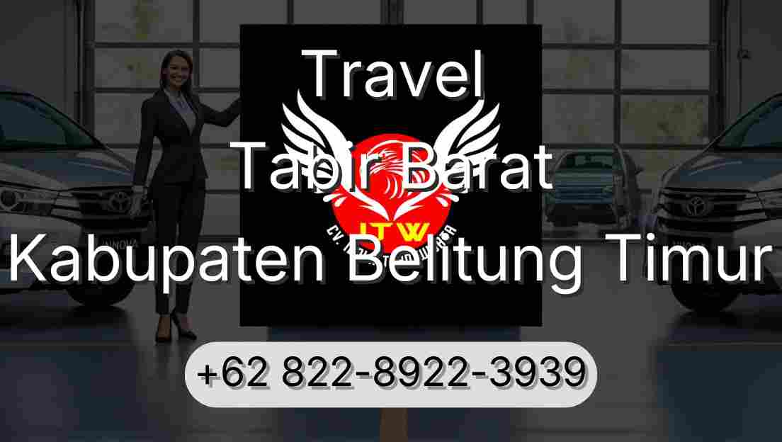 Travel Tabir Barat Kabupaten Belitung Timur
