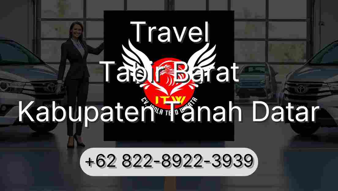 Travel Tabir Barat Kabupaten Tanah Datar