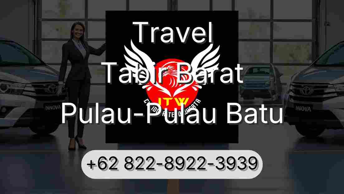 Travel Tabir Barat Pulau-Pulau Batu