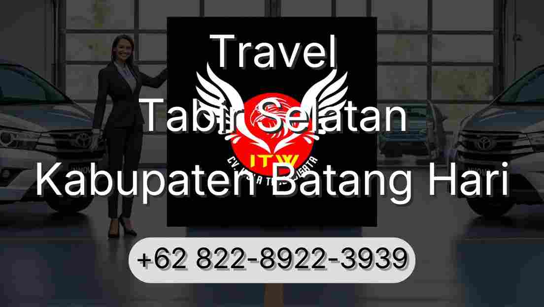 Travel Tabir Selatan Kabupaten Batang Hari
