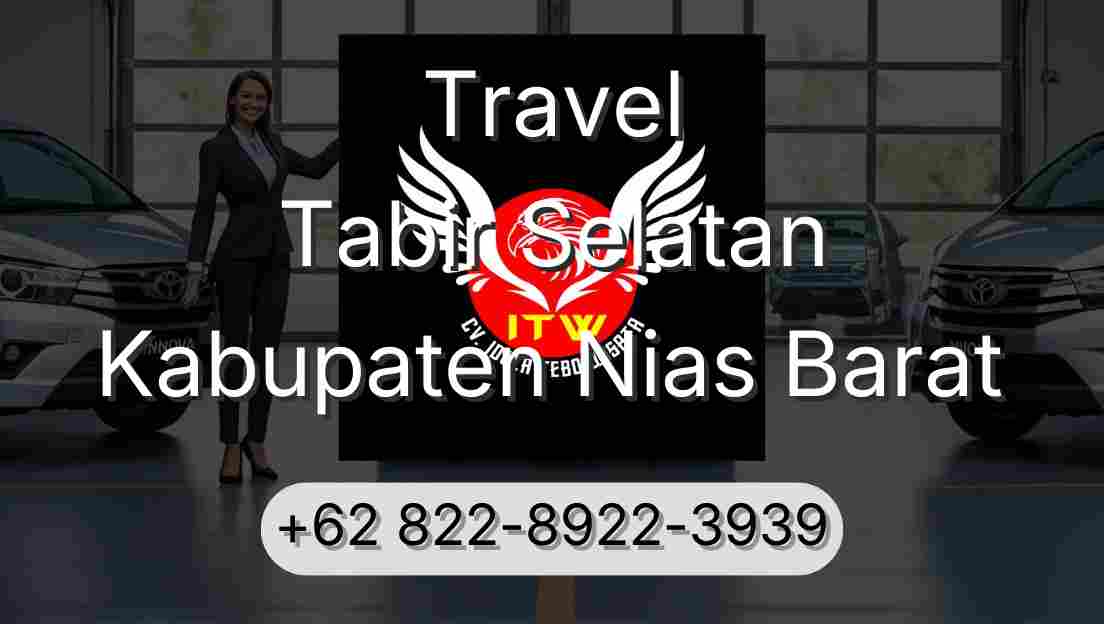 Travel Tabir Selatan Kabupaten Nias Barat