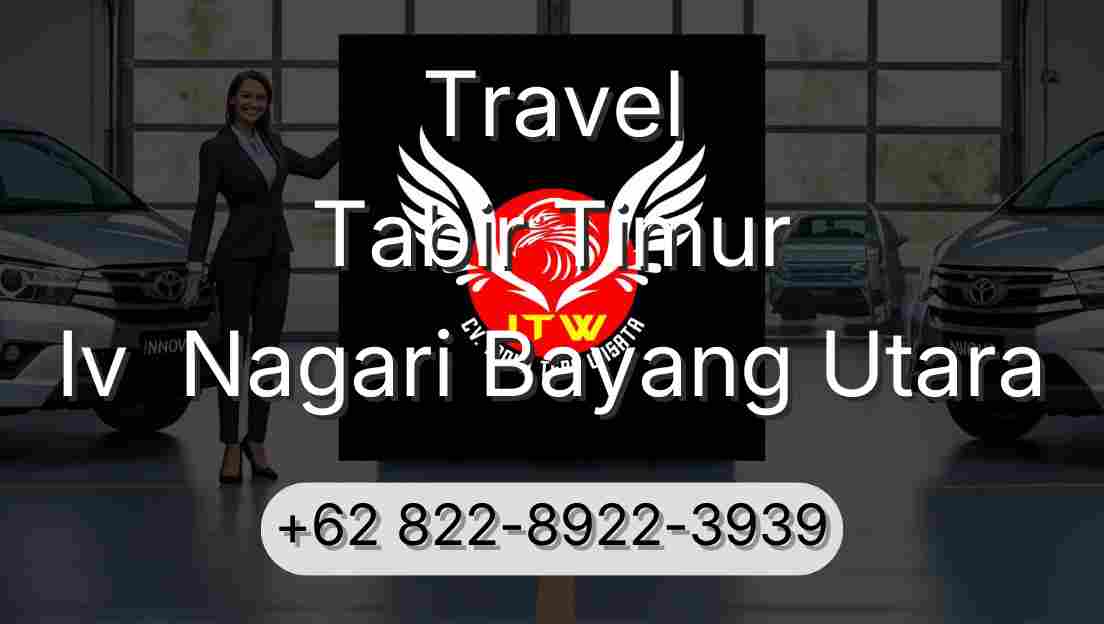 Travel Tabir Timur Iv  Nagari Bayang Utara