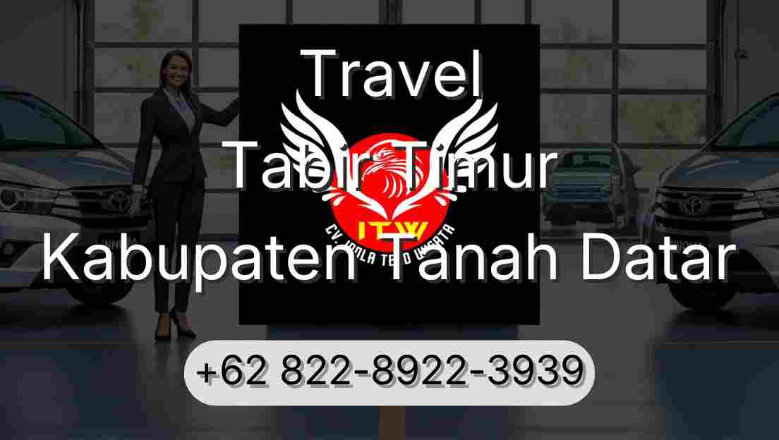 Travel Tabir Timur Kabupaten Tanah Datar