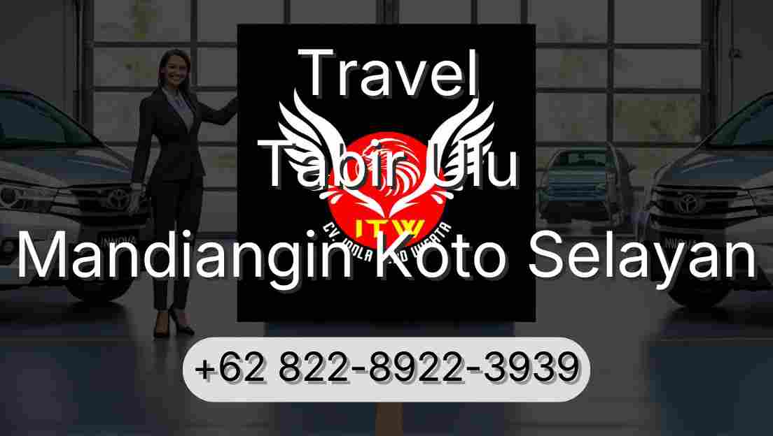 Travel Tabir Ulu Mandiangin Koto Selayan