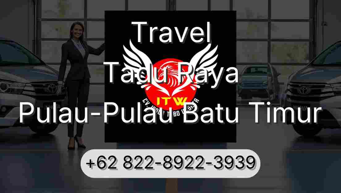 Travel Tadu Raya Pulau-Pulau Batu Timur