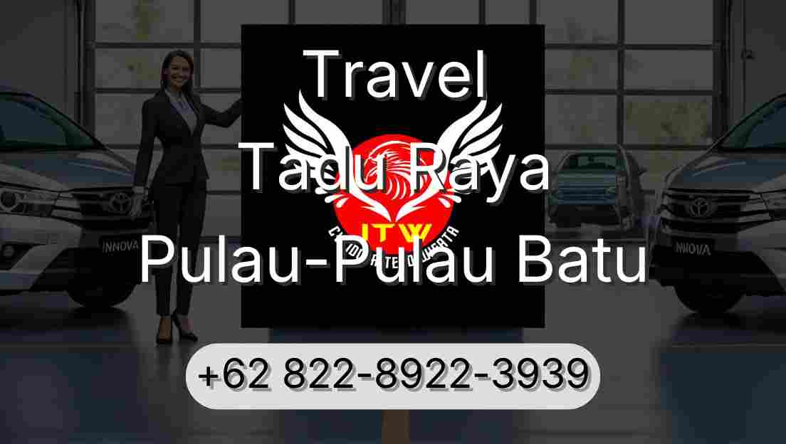 Travel Tadu Raya Pulau-Pulau Batu