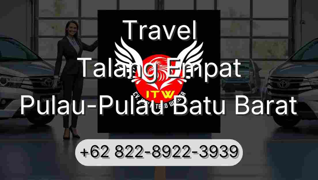 Travel Talang Empat Pulau-Pulau Batu Barat