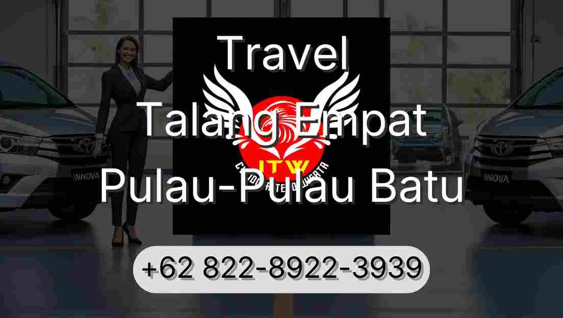 Travel Talang Empat Pulau-Pulau Batu