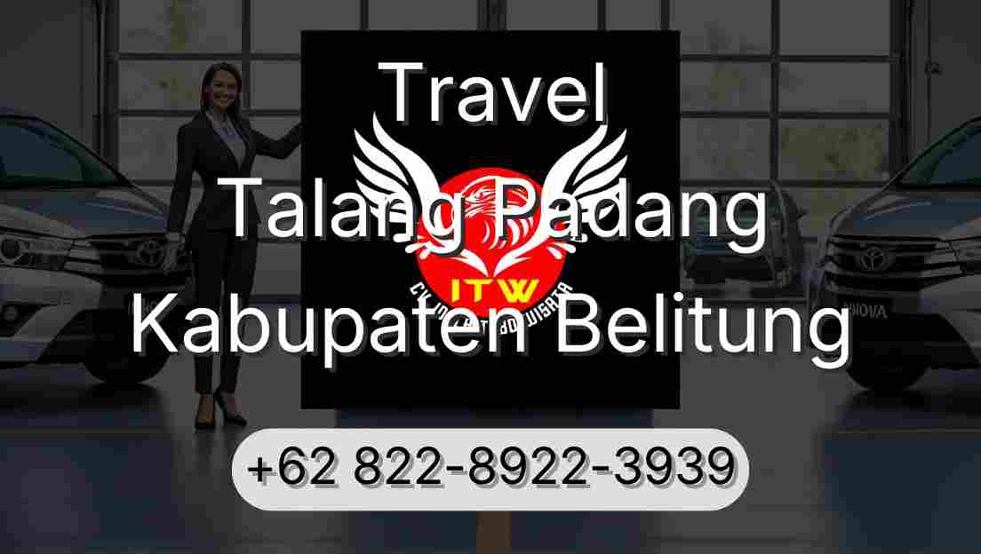 Travel Talang Padang Kabupaten Belitung